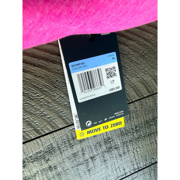Nike Women’s Pink Funnel Neck Pullover Sweatshirt Medium NWT $85 - Picture 9 of 9